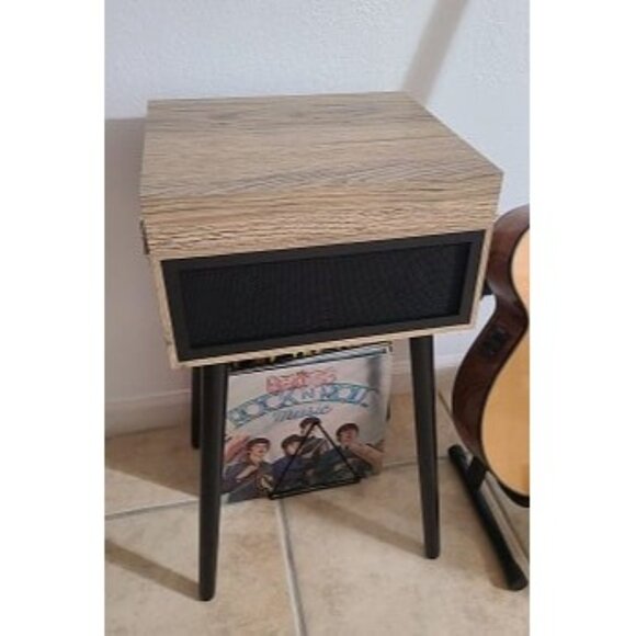 New Liberty 5-in-1 Turntable Music Entertainment Center with Bluetooth Wireless - Picture 2 of 2